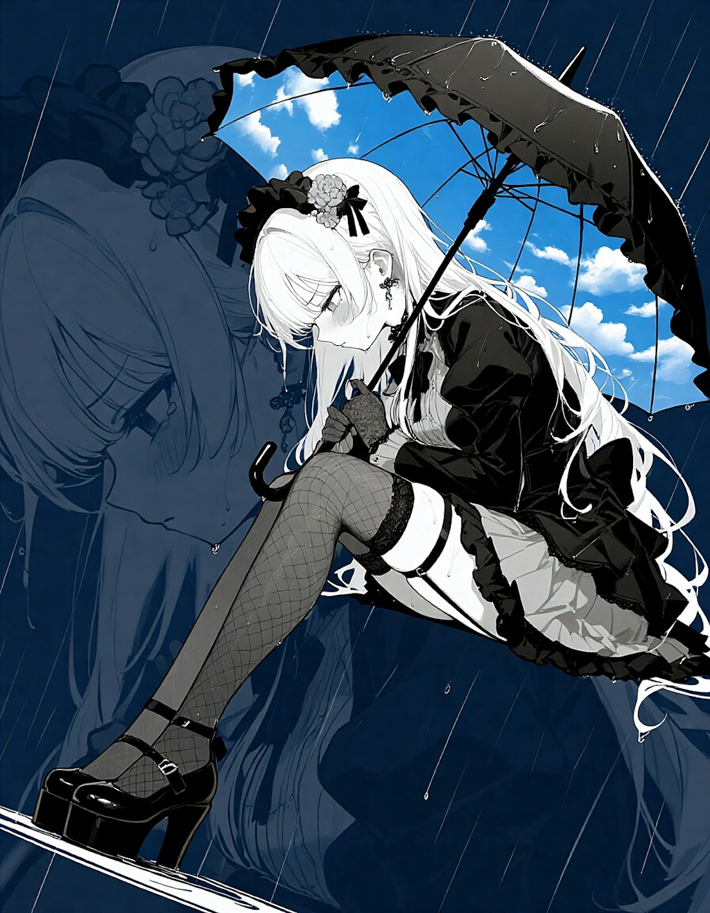 雨の晴れ間