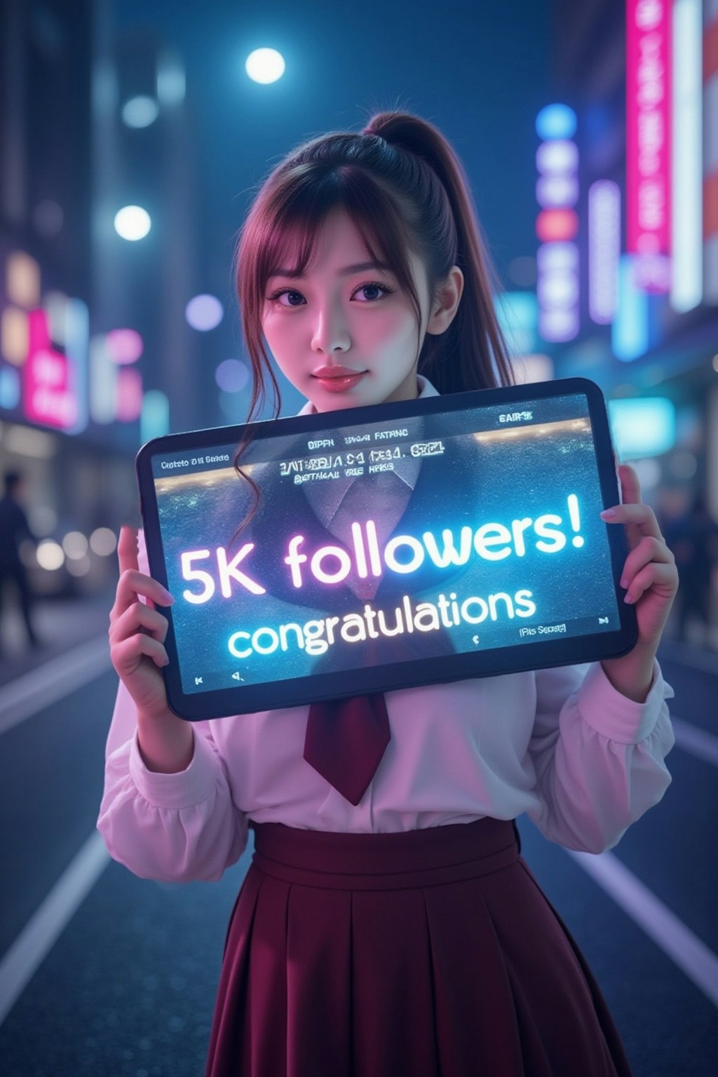 もちｻﾝ！5Kフォロワーおめでとう🎉