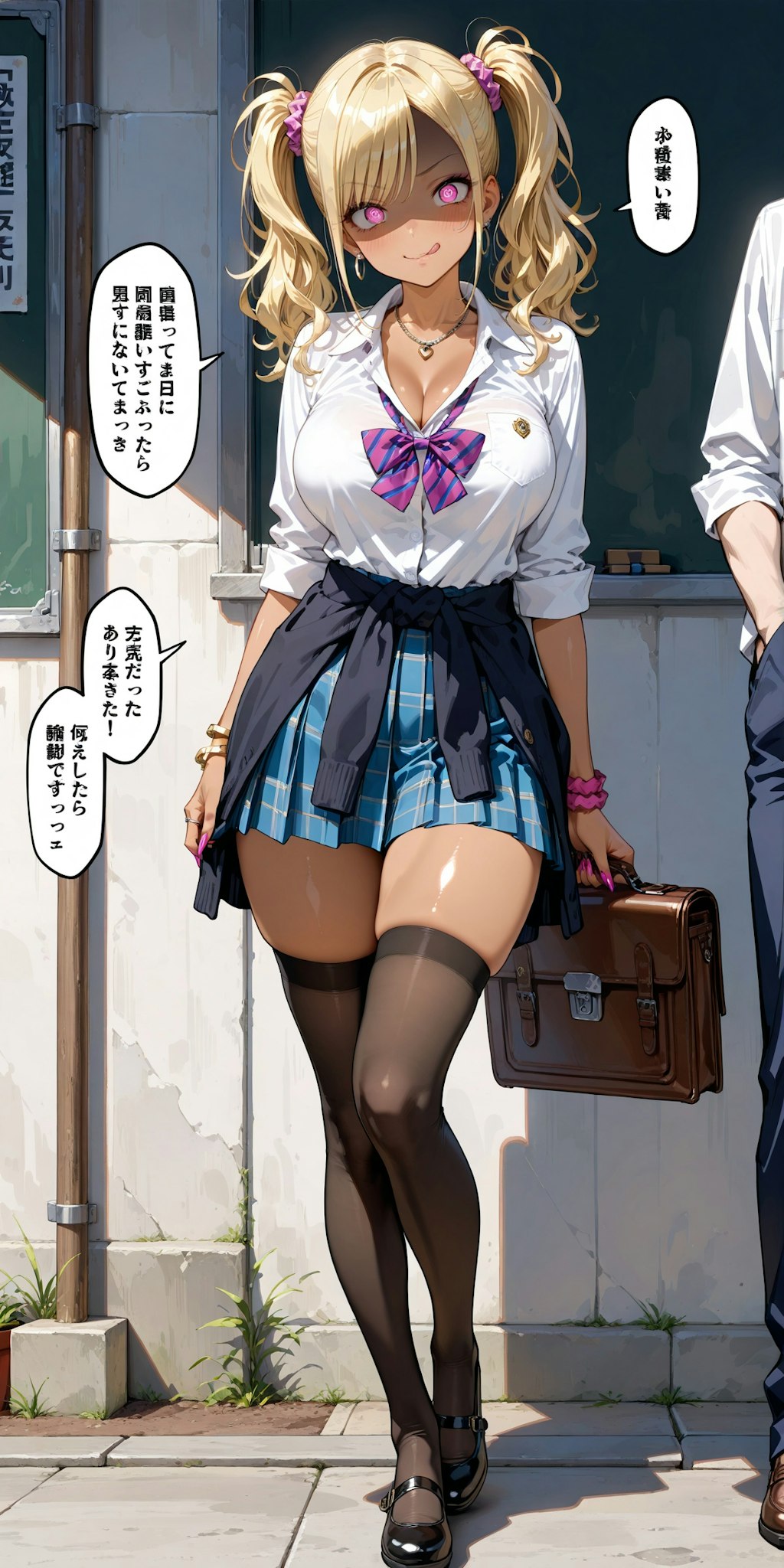 制服とニーハイ (Illustrious) 2