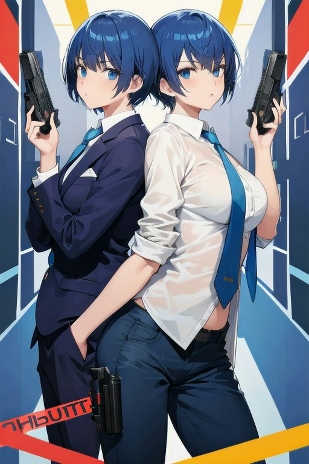 テスト2丁拳銃娘23