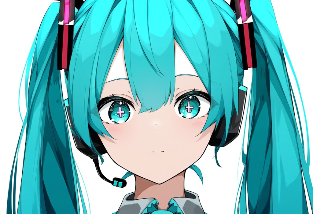 ボカロ　初音ミク　目のいろんな形