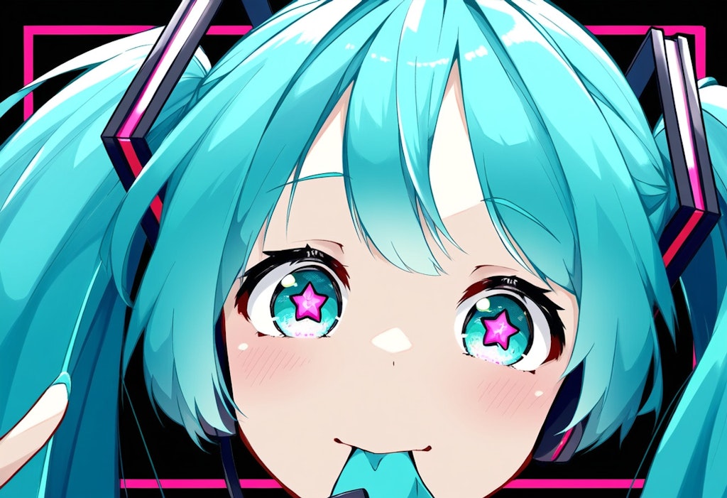 ボカロ　初音ミク　目のいろんな形