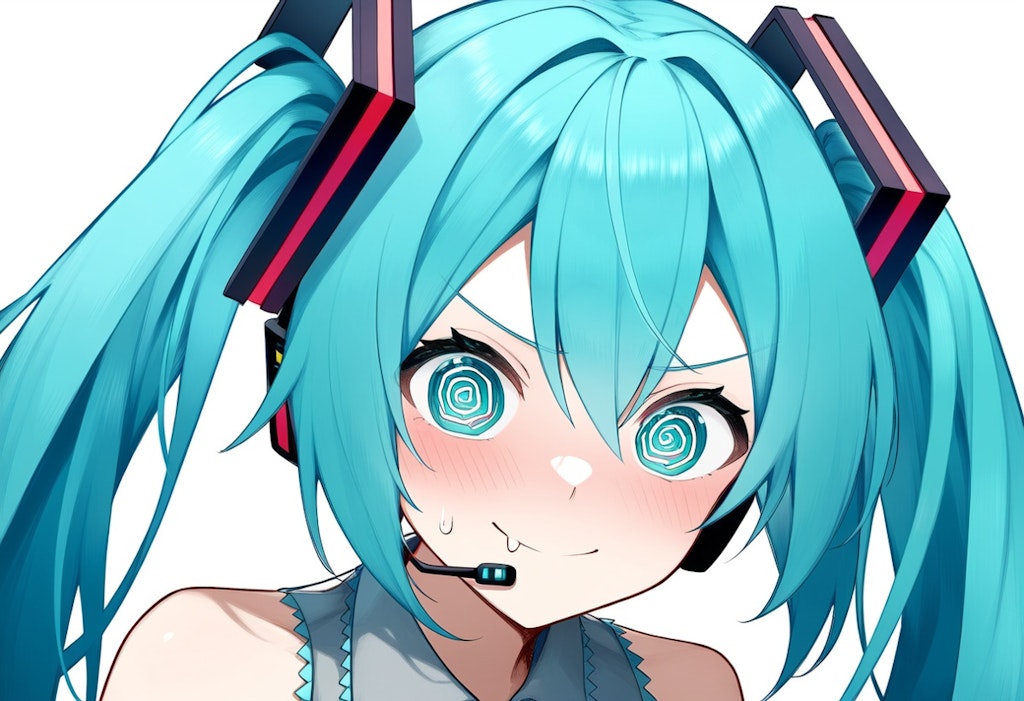 ボカロ　初音ミク　目のいろんな形