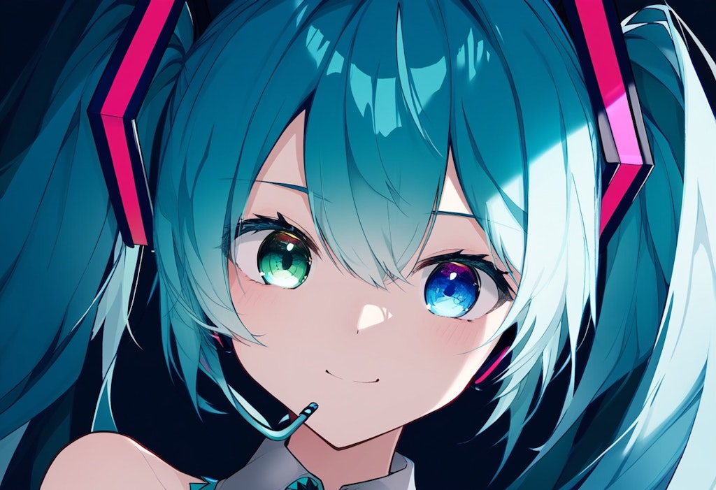 ボカロ　初音ミク　目のいろんな形