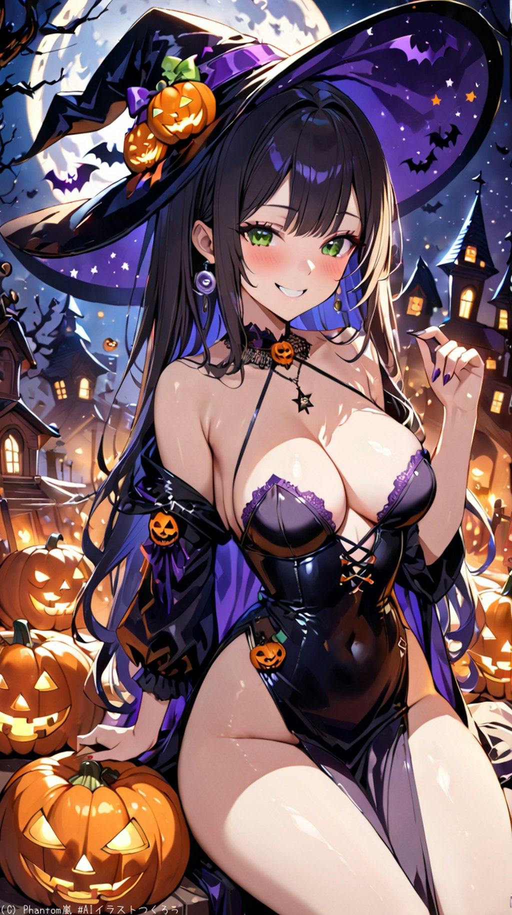 ちょっとエッチなハロウィンの魔女