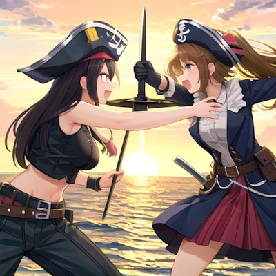 女海賊の戯れ
