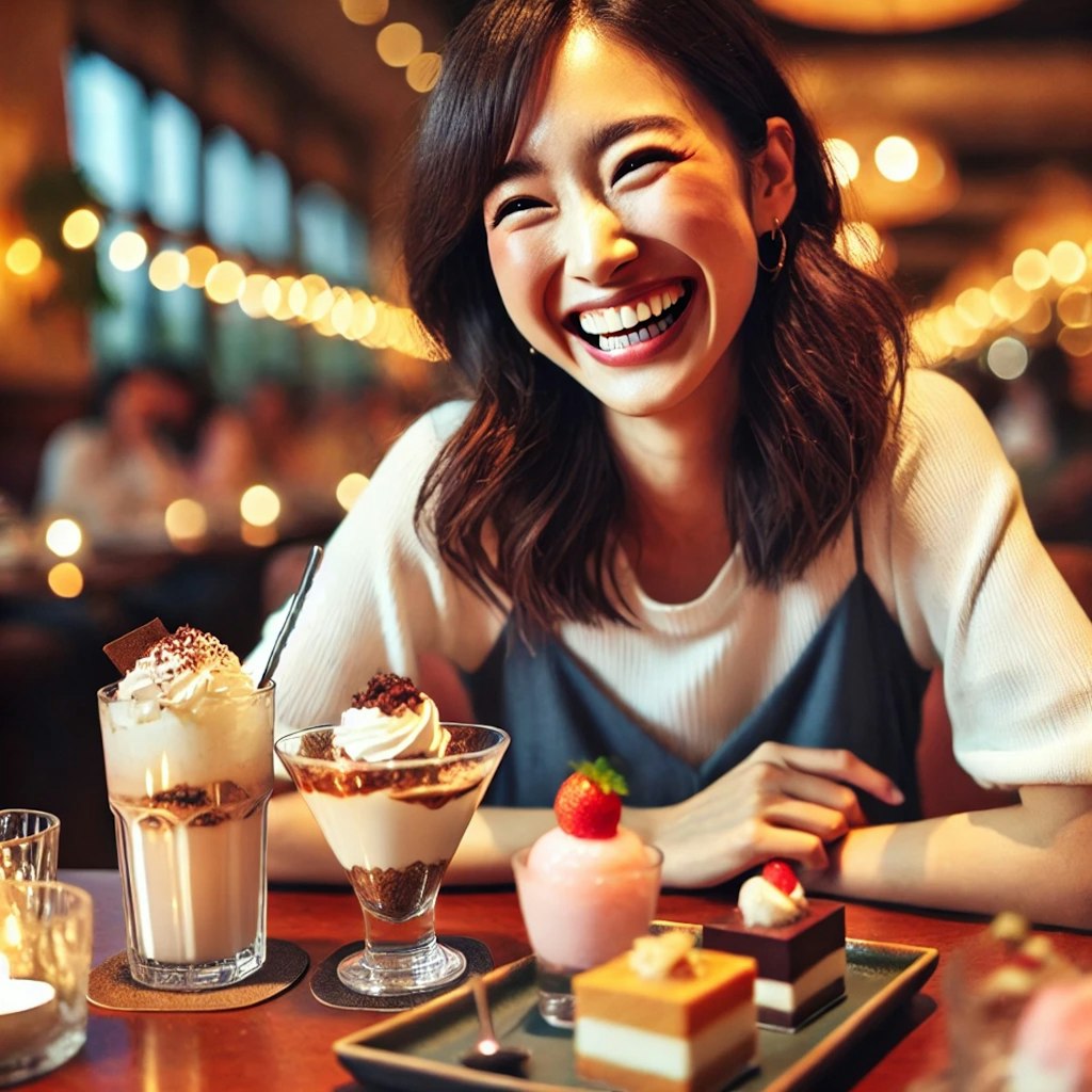 女子会 in カフェ