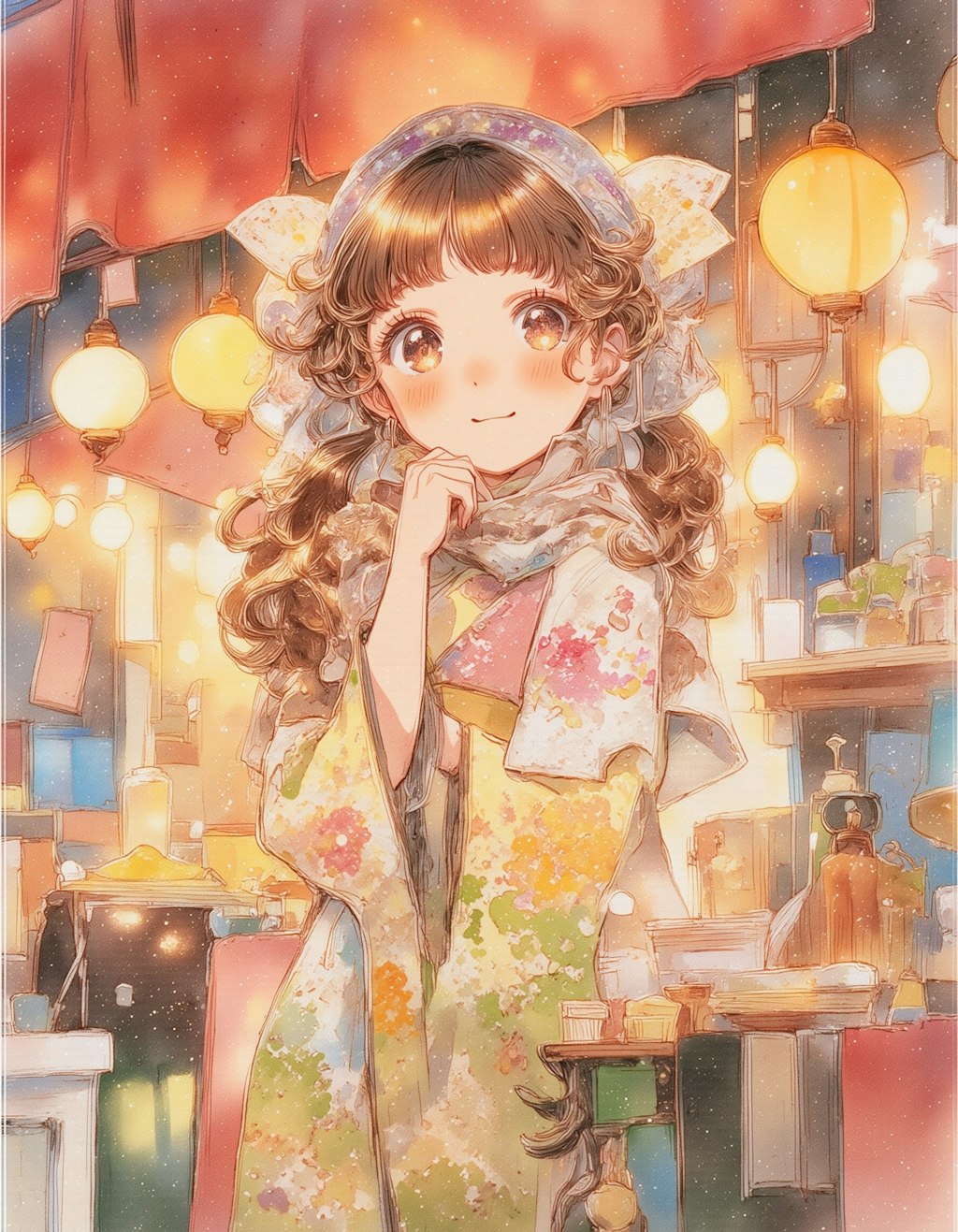 市場の売り子
