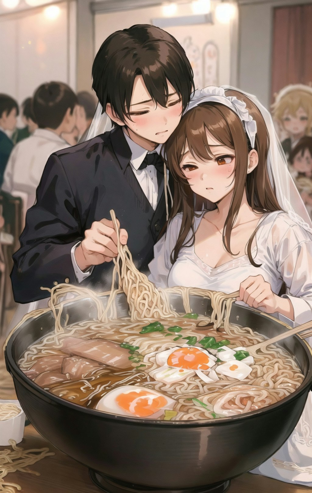 (7枚) ヘンテコ  ユリ婚  ラーメン披露宴