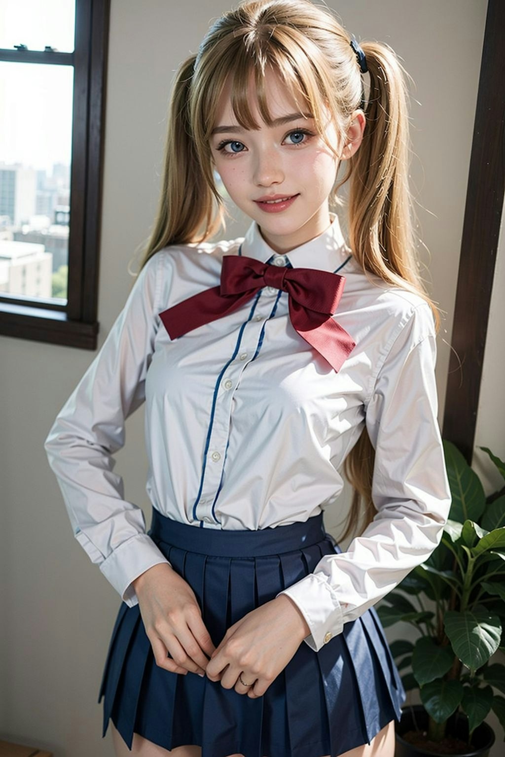 AIイラスト貧乳ロリ顔　エロ画像　服ぺちゃん　18歳女子校生海外コスプレイヤー　いっらしゃいませ