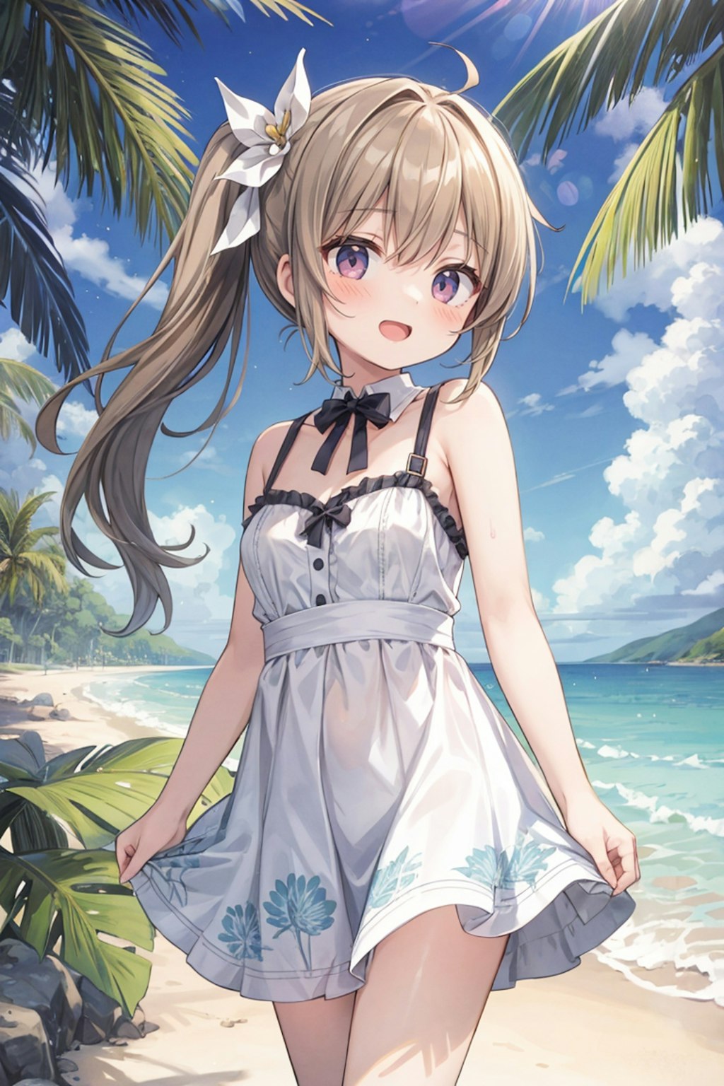 こっちはまだ真夏だよ