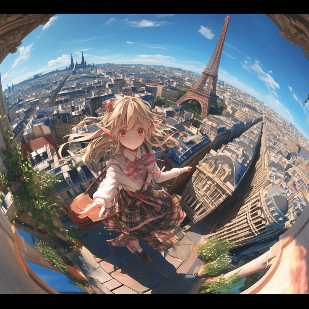 360°view フランス旅行