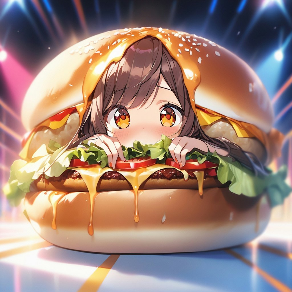 ビックマックに挟まれた子