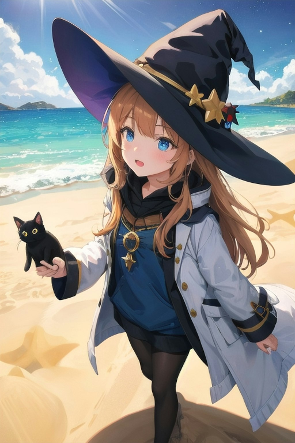 小さな魔女と子猫