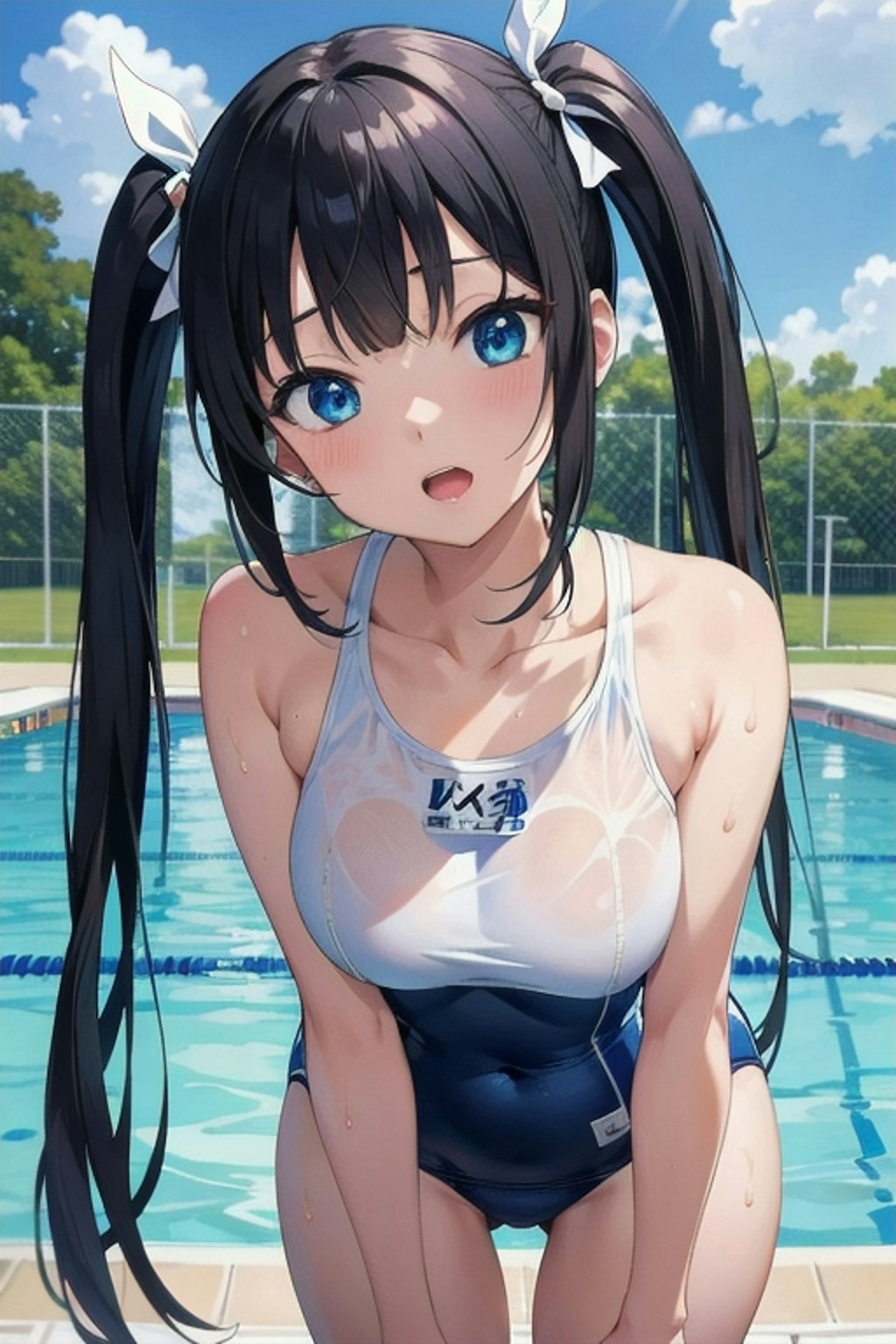 スク水の女の子