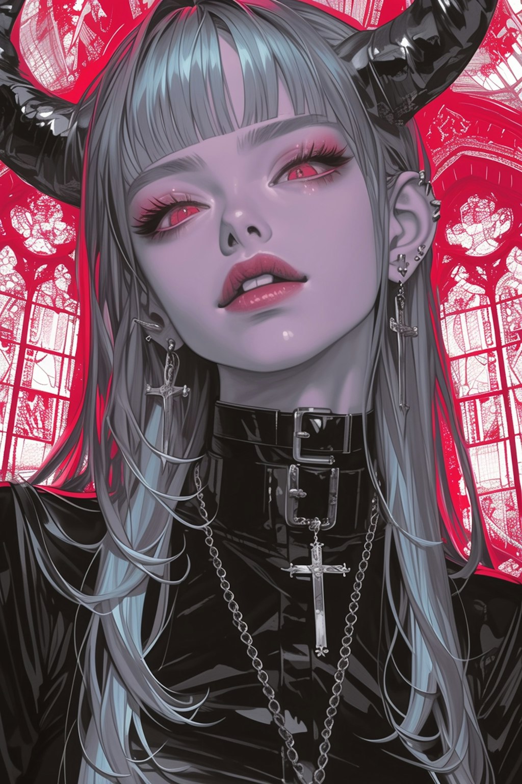 Satanic priestess #1