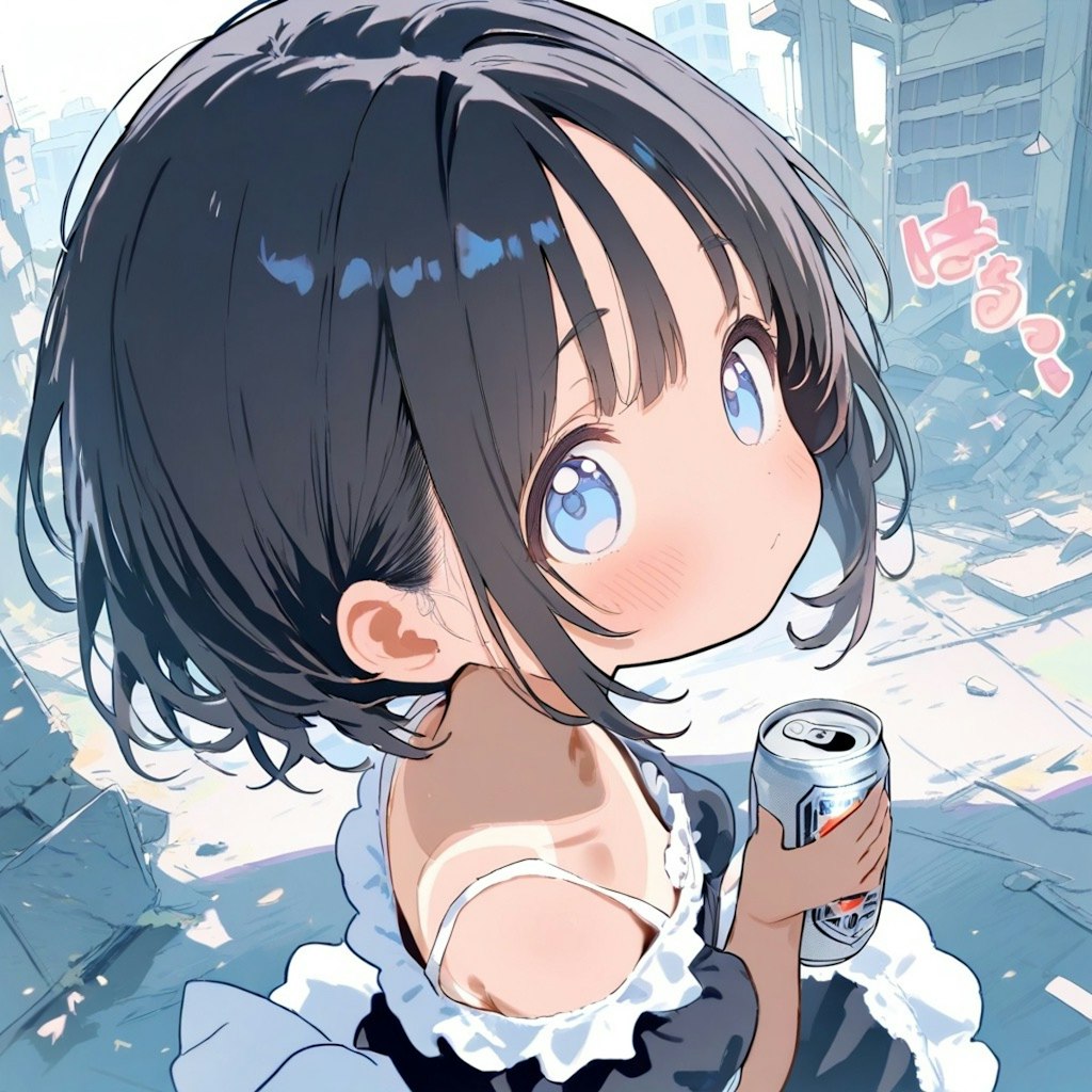 ビールとメイド