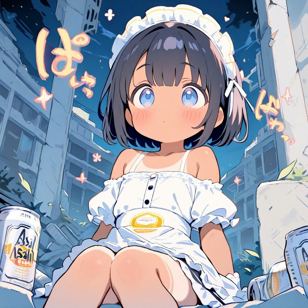 ビールとメイド
