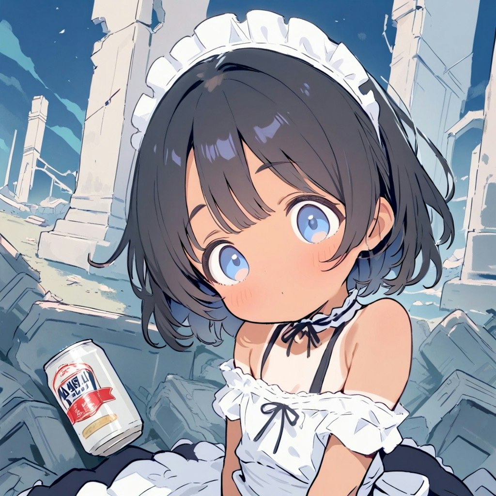 ビールとメイド