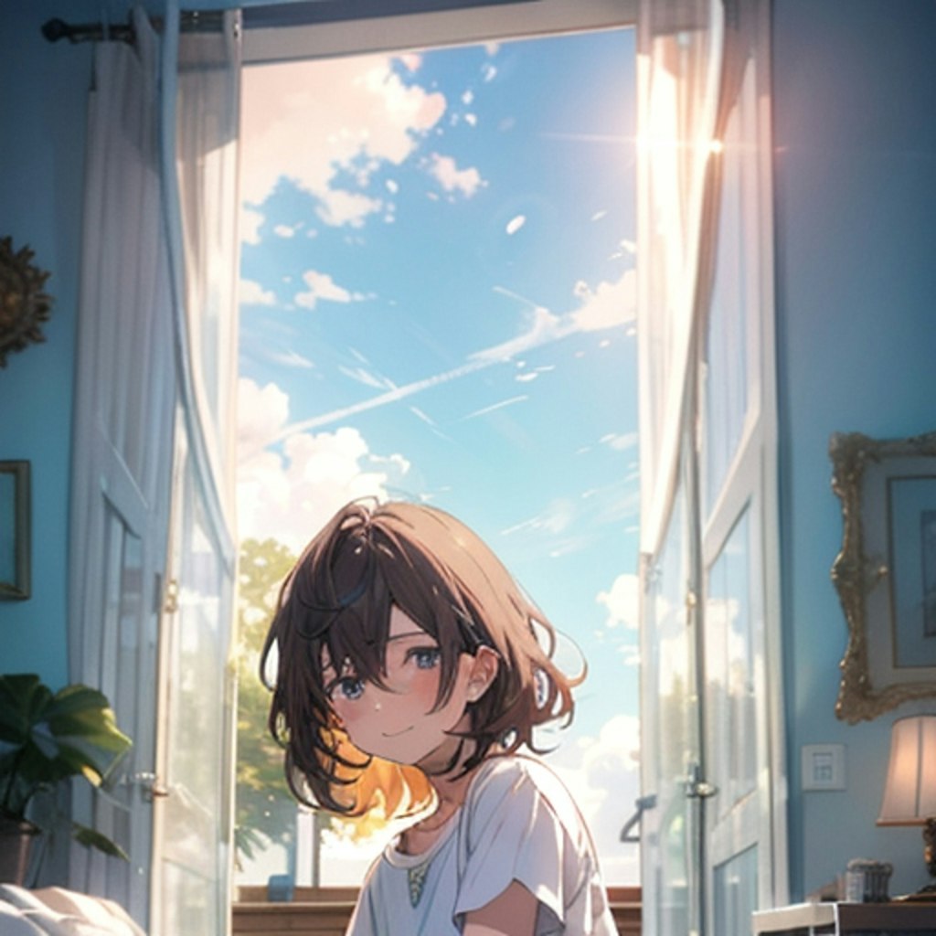 夏の女の子