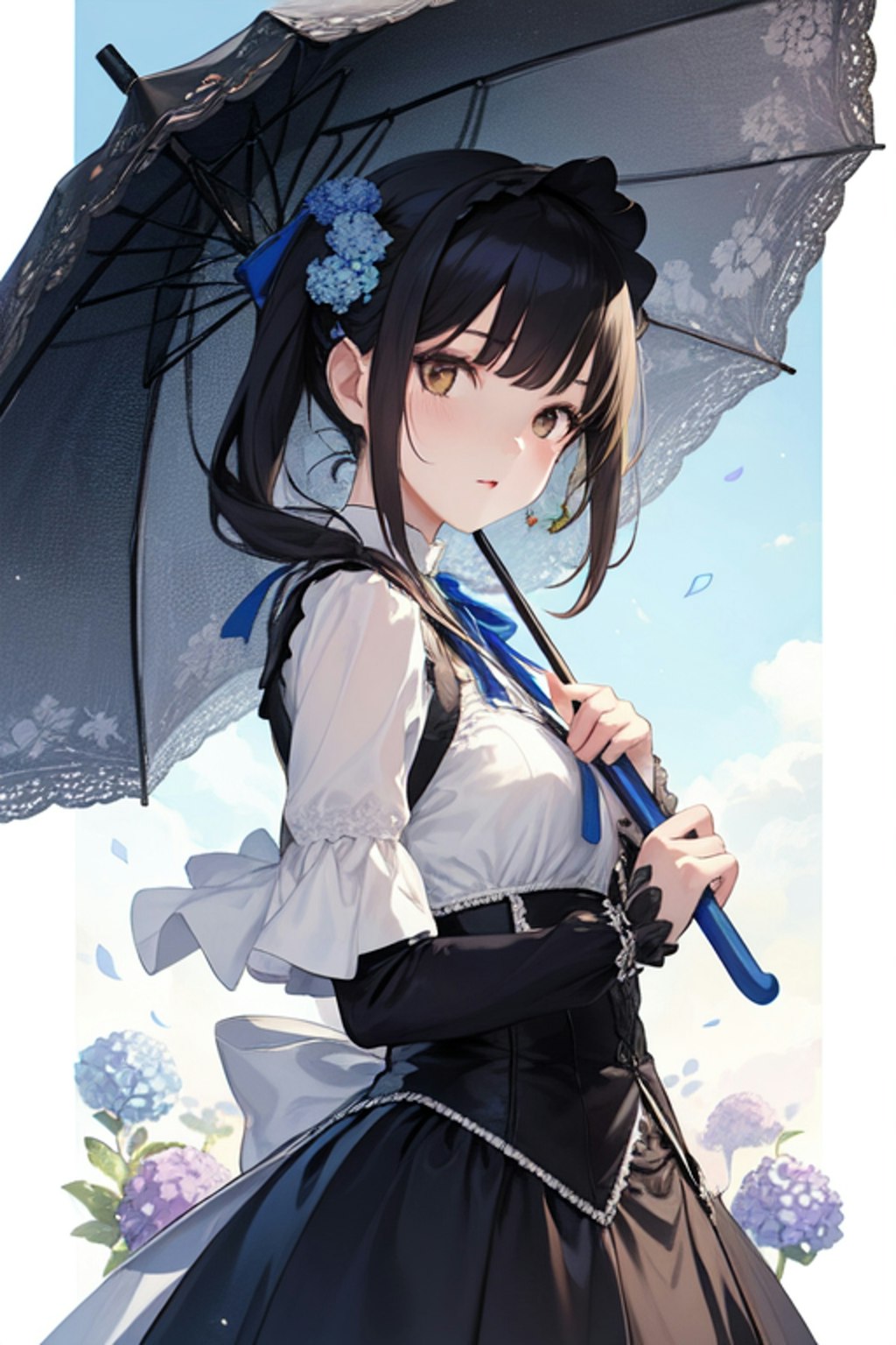 雨色