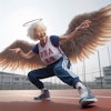 【謎画像】900歳の天使のフリースタイルダンス