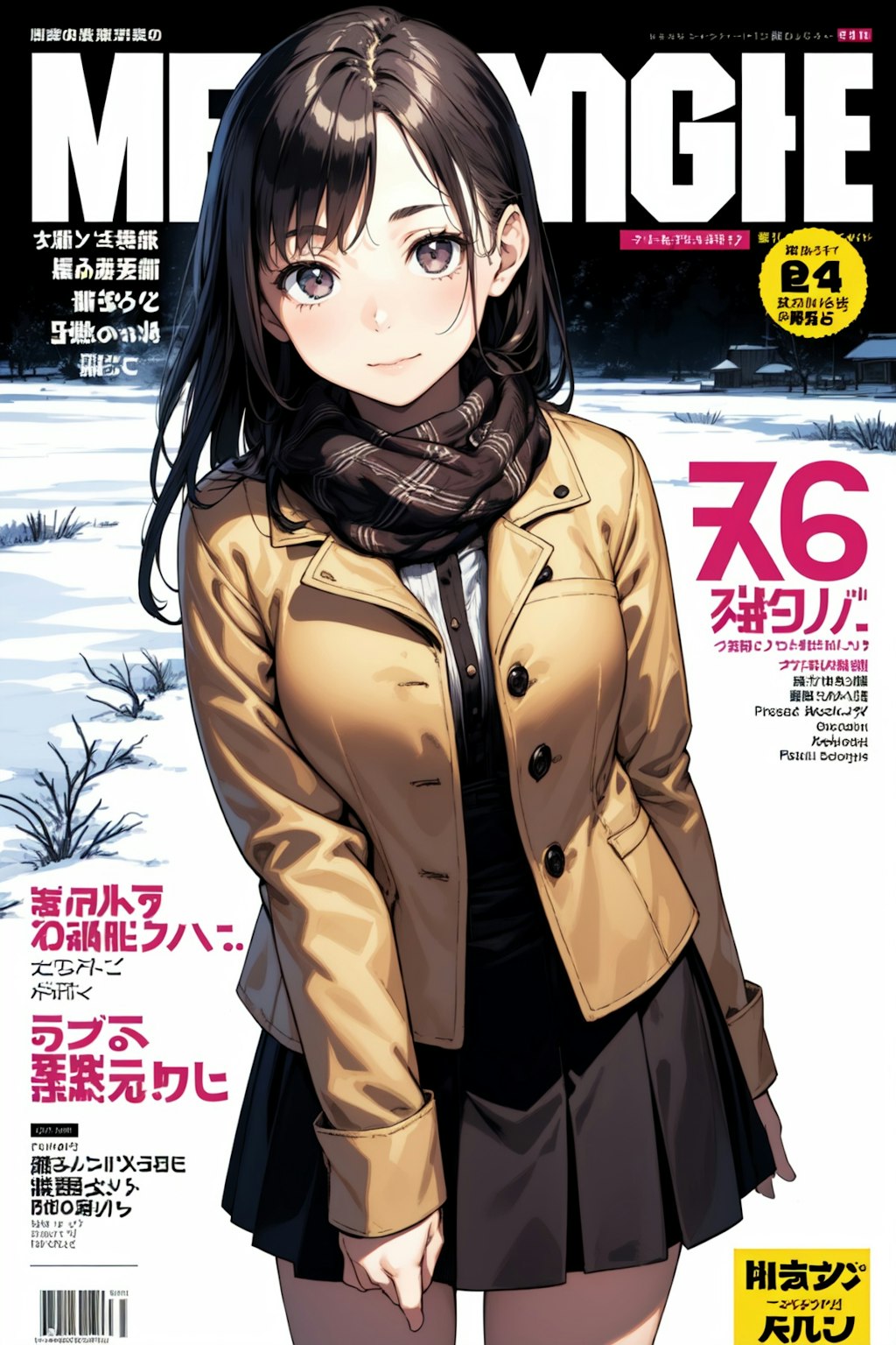 ファッション雑誌風