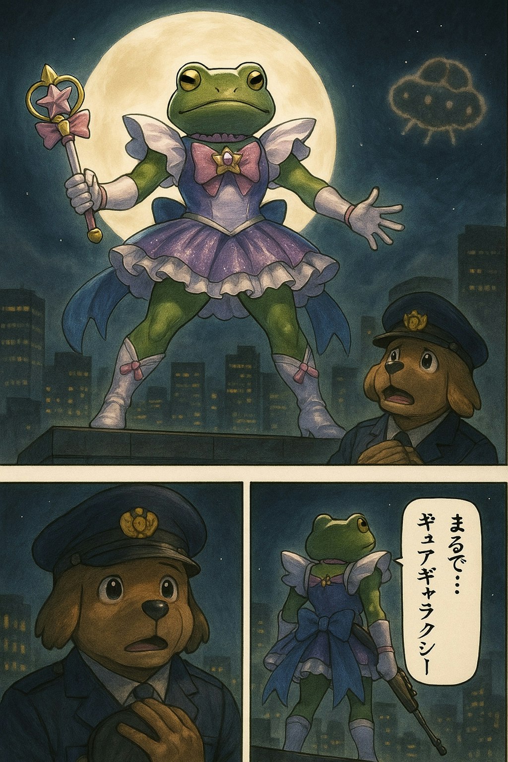 超A級スナイパー的な、くにへかえるんだな