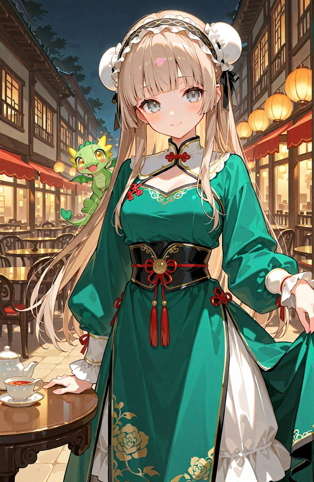 アマーリアの中華ロリィタ