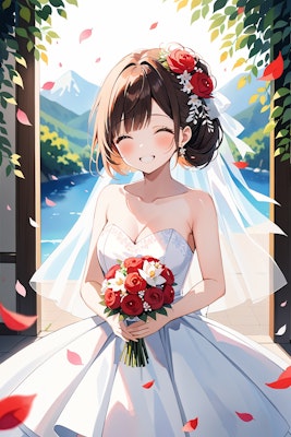 幸せな花嫁