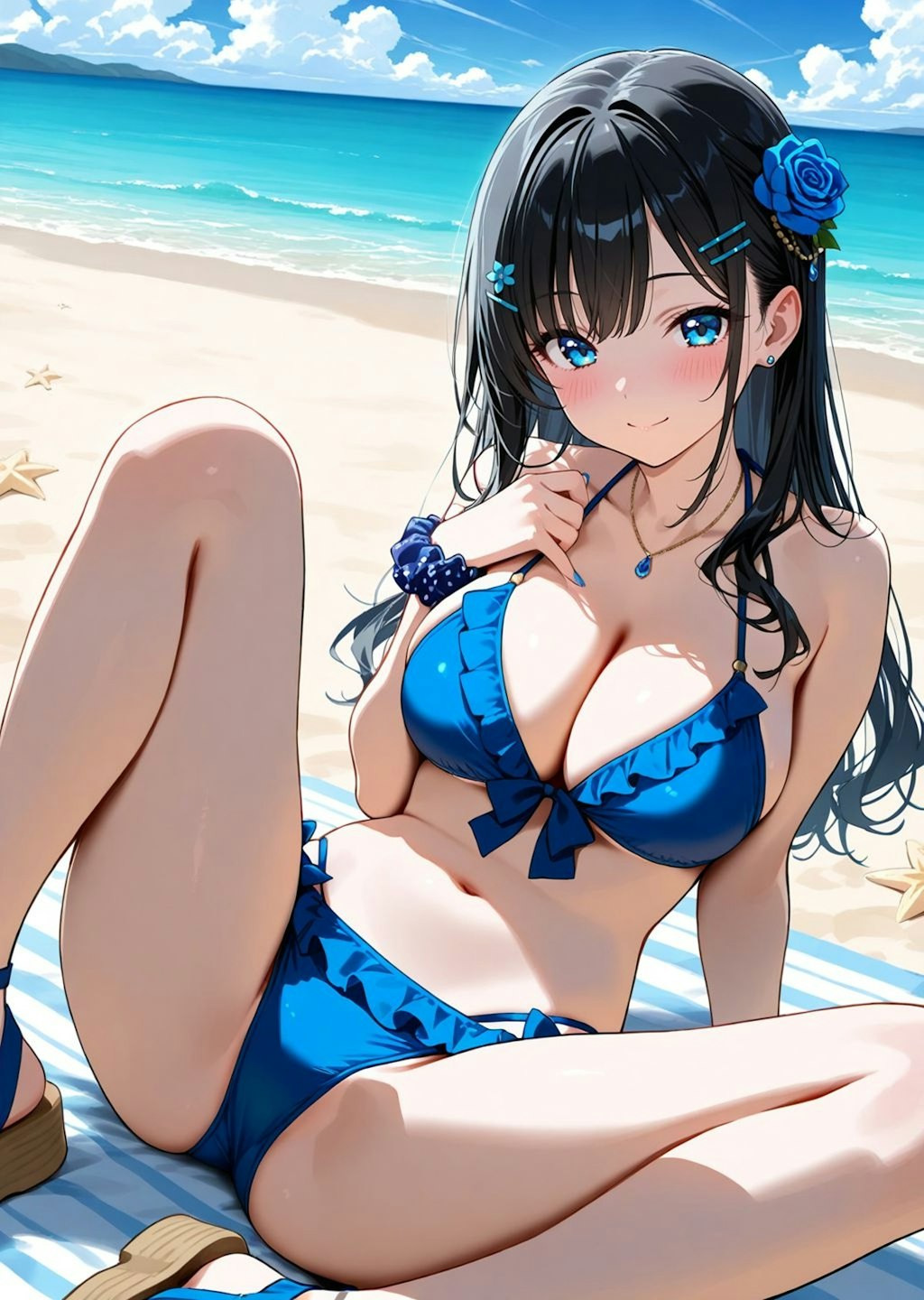 青ビキニ
