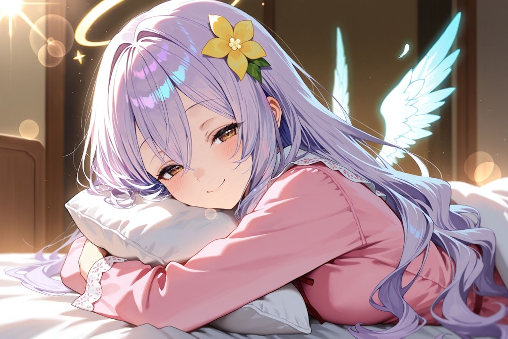 天使さん休憩中