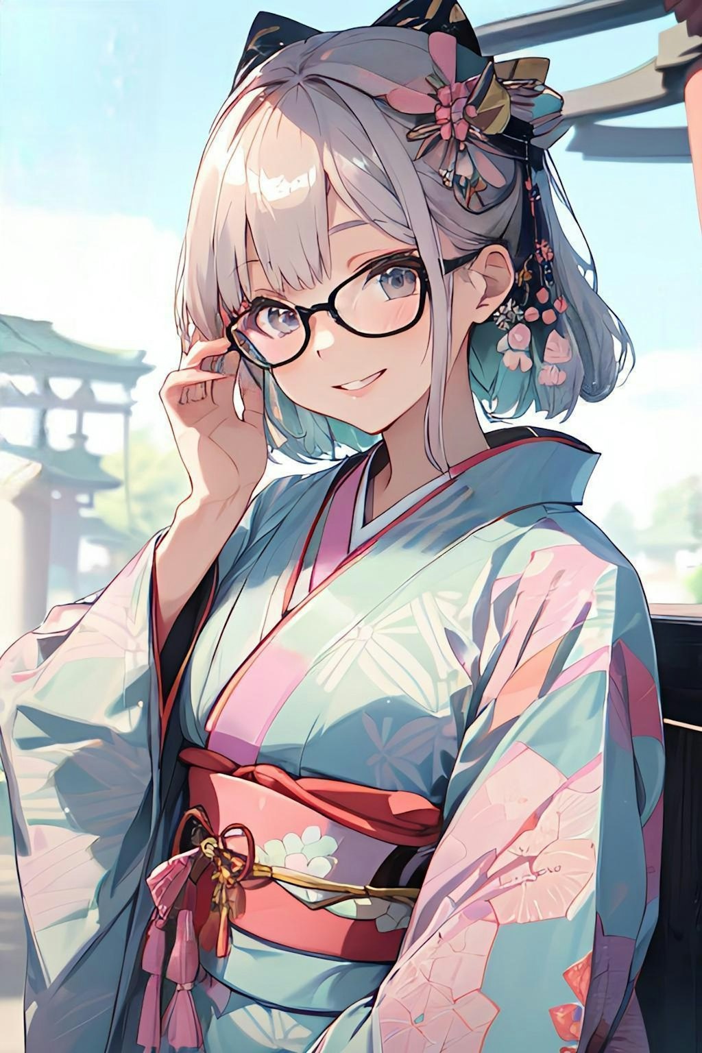 着物女子👘