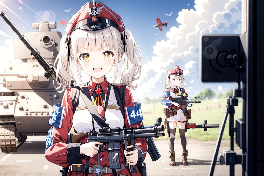 gun battle girl