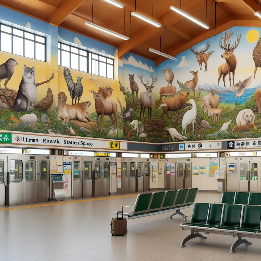 上野博物館動物園駅リニューアル