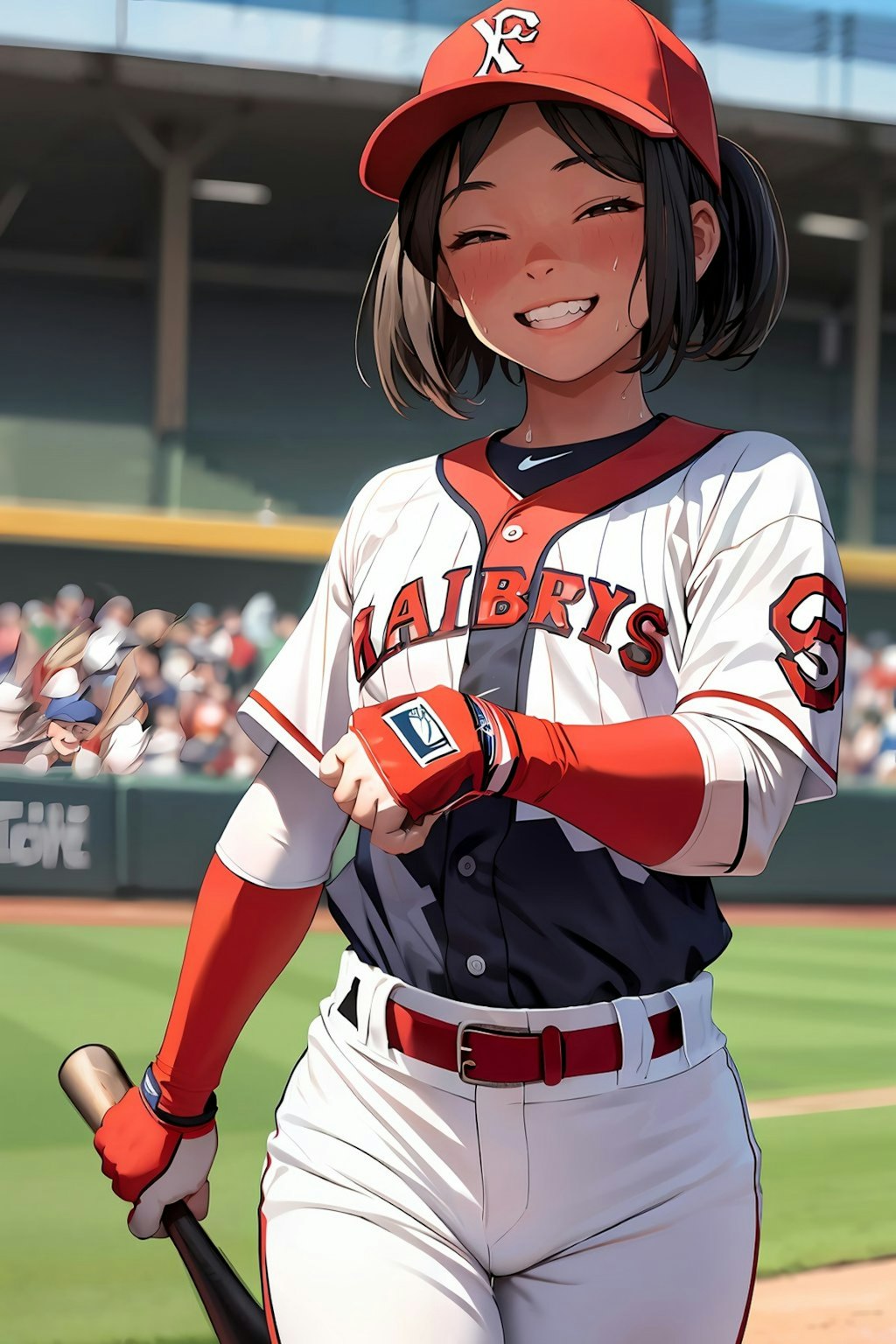 Baseball girl