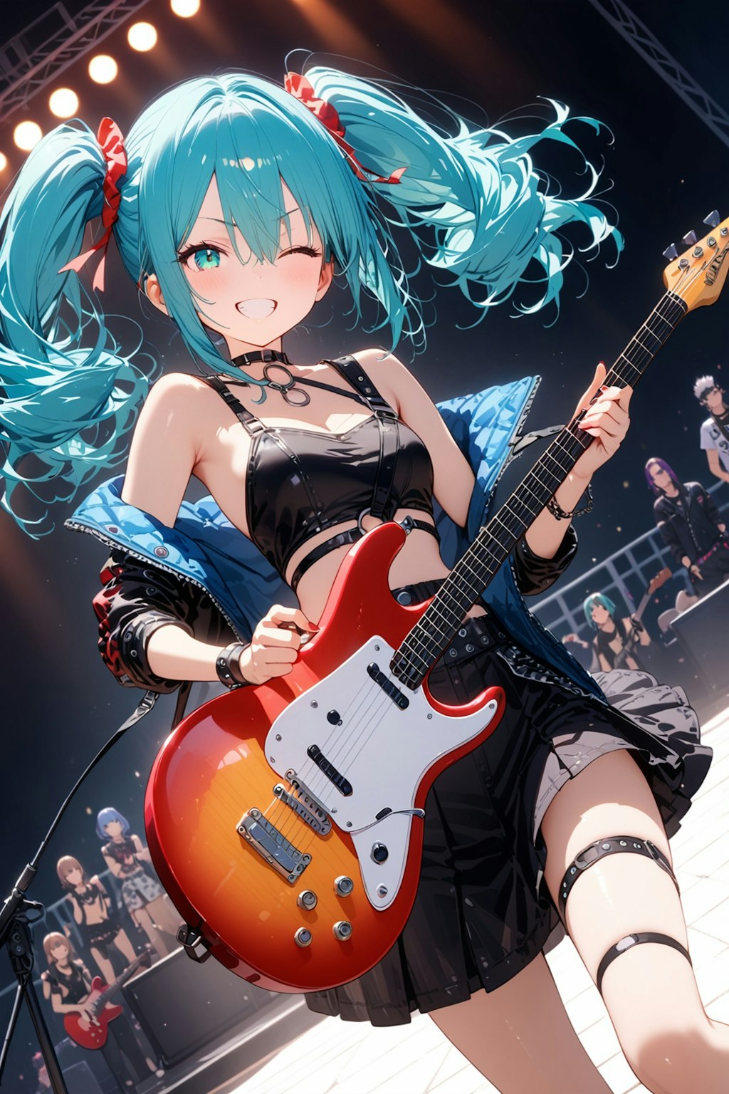 🎸いっくぞー💙