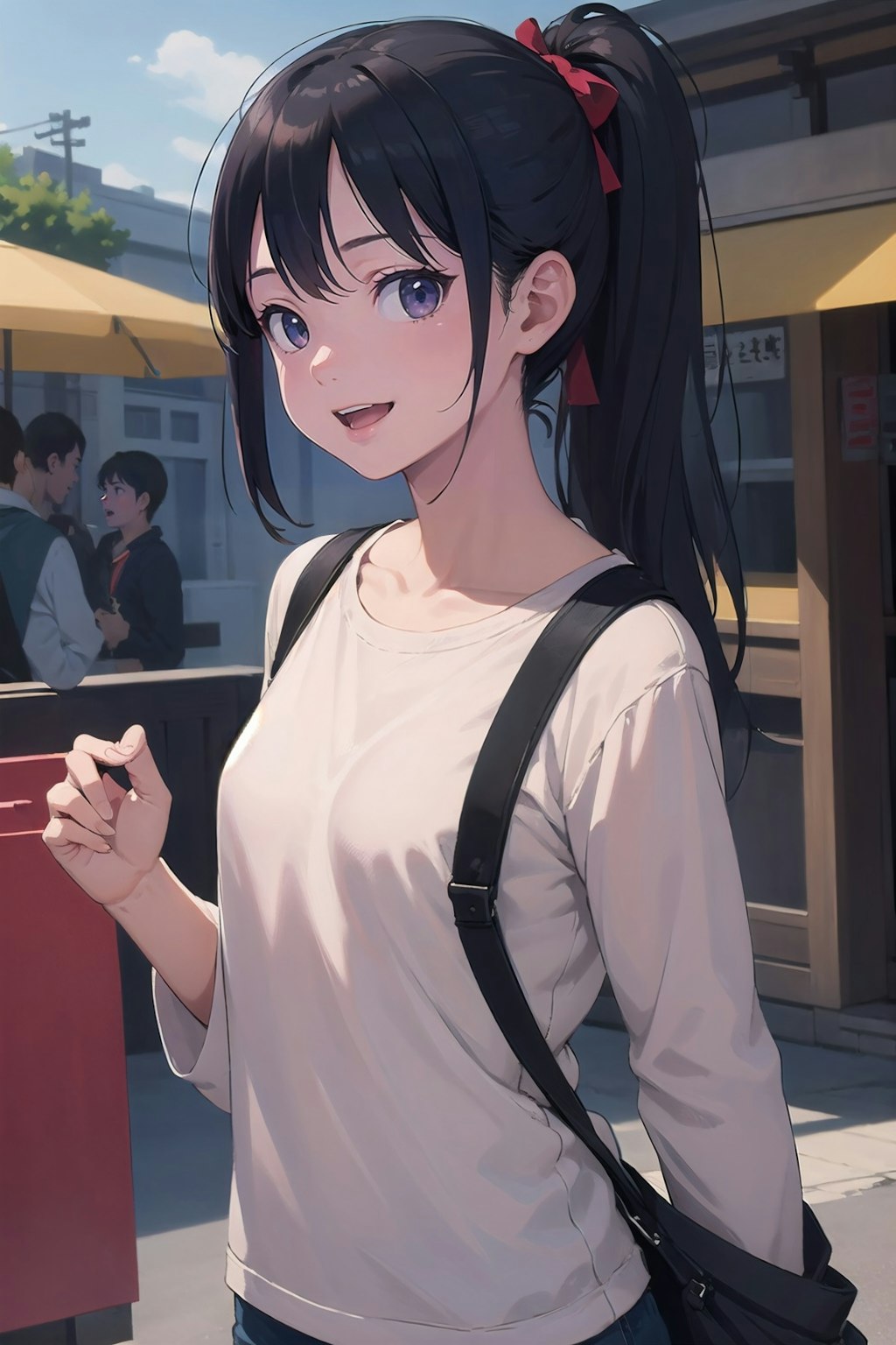 快活な女の子