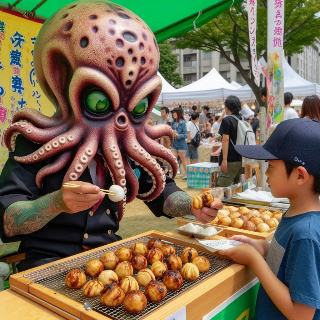 タコヤクザのたこやき屋