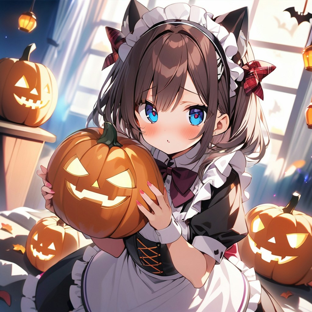 ハロウィンの準備です