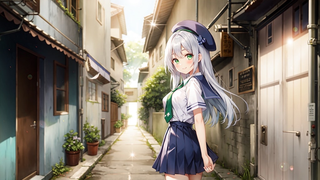 裏路地通りの散策