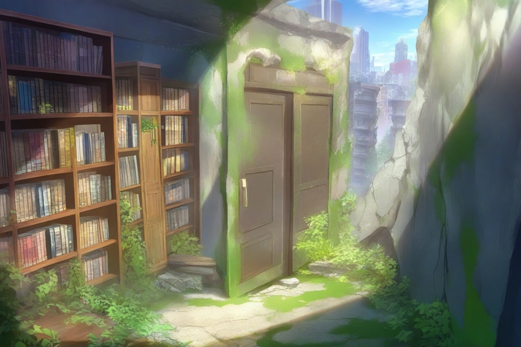 廃墟の本屋さんへ行こう