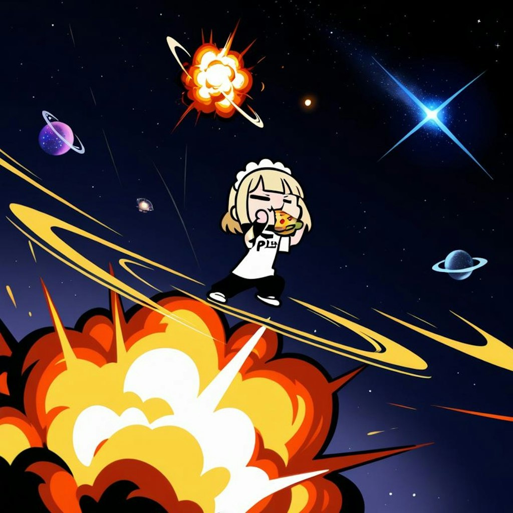 フリースタイル おピッツァメイドちゃん🍕💥💥💥