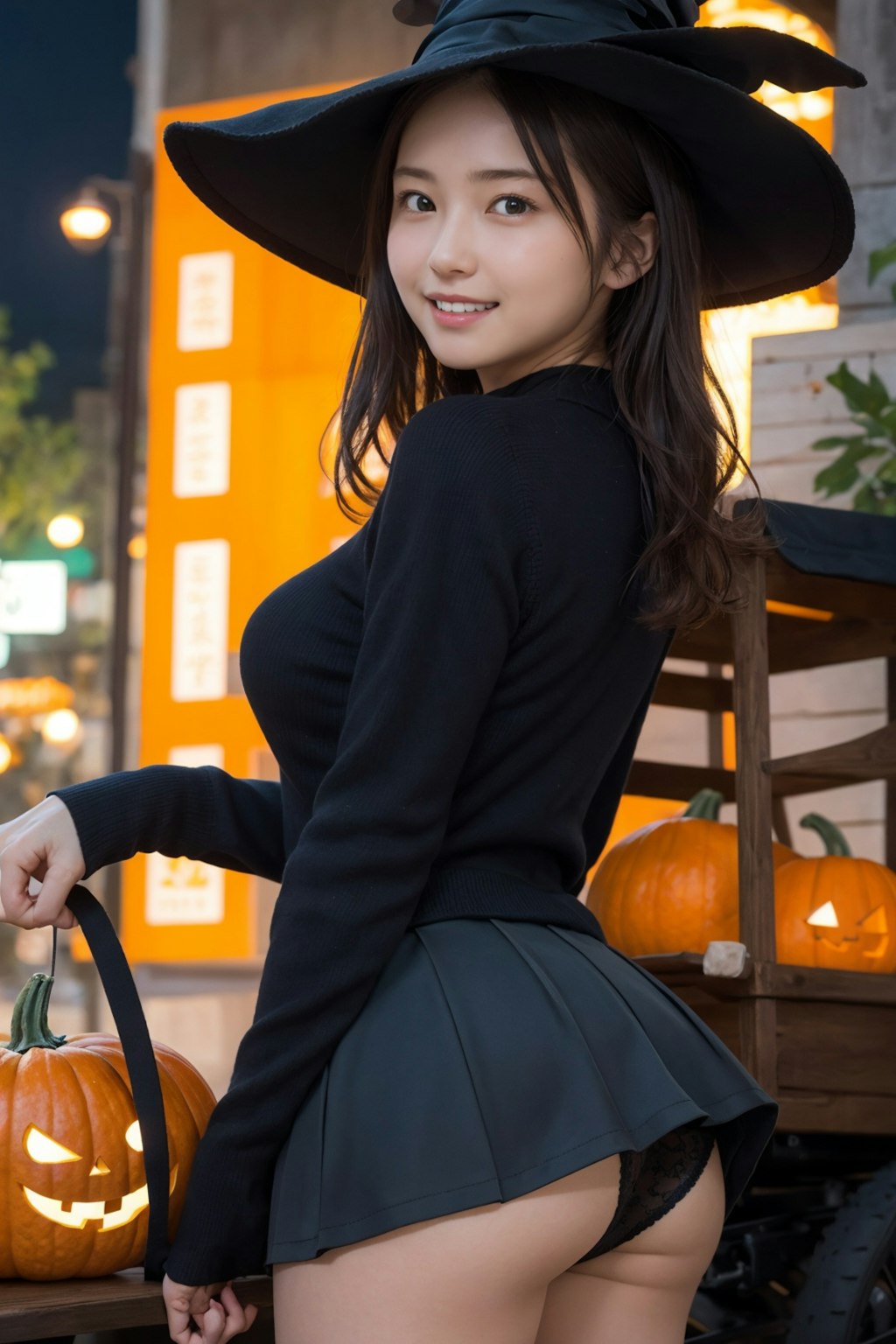 ハロウィンの女の子 2