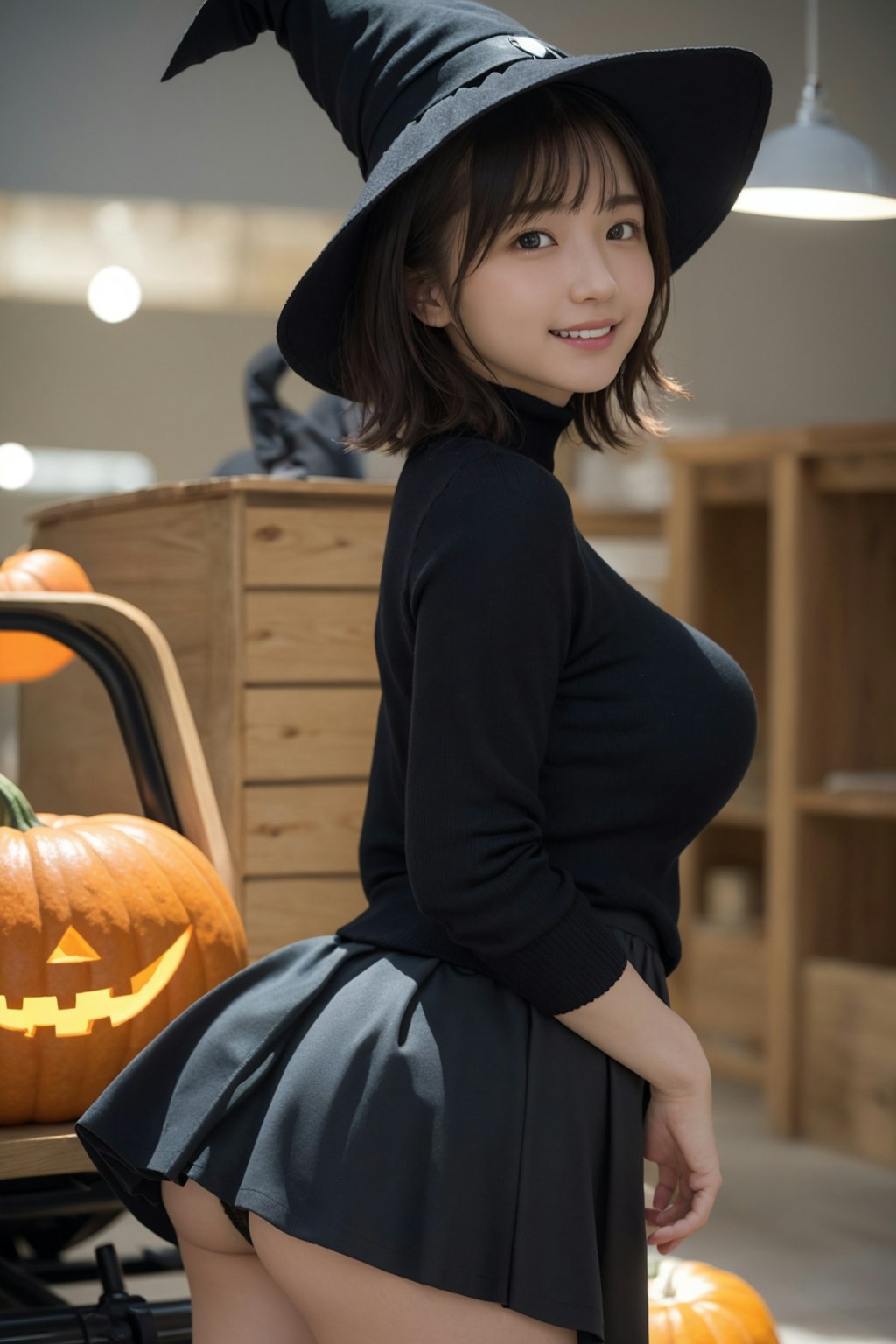 ハロウィンの女の子 2