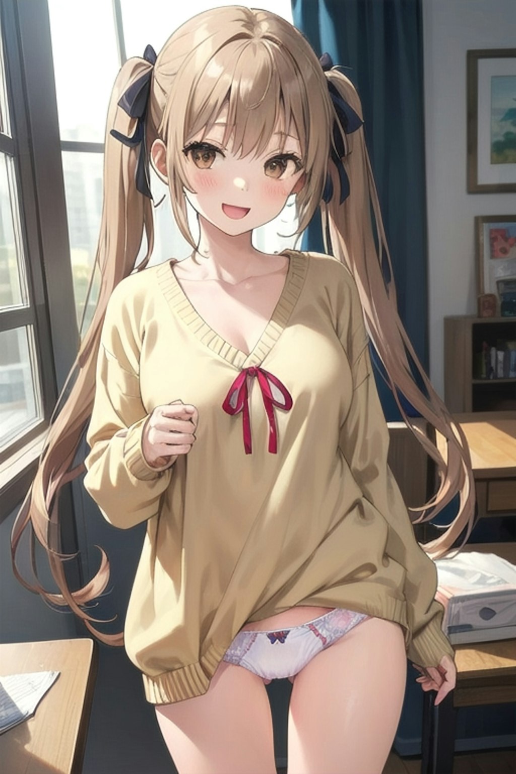 Twintails girl