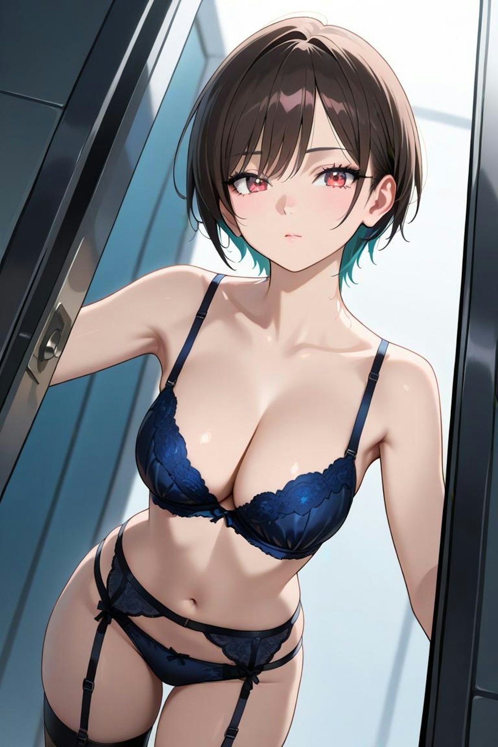 巨乳×ガーターベルト