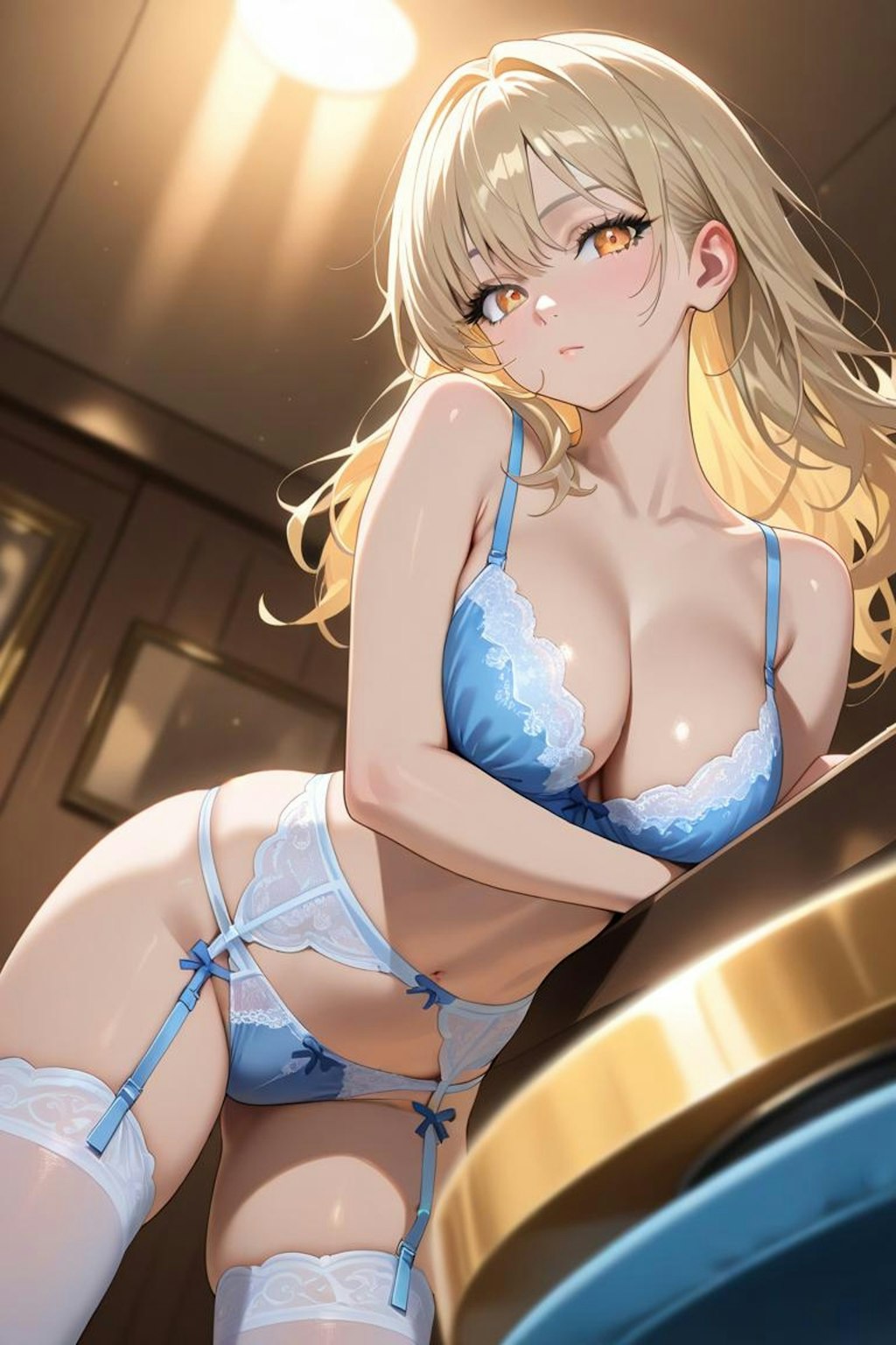 巨乳×ガーターベルト