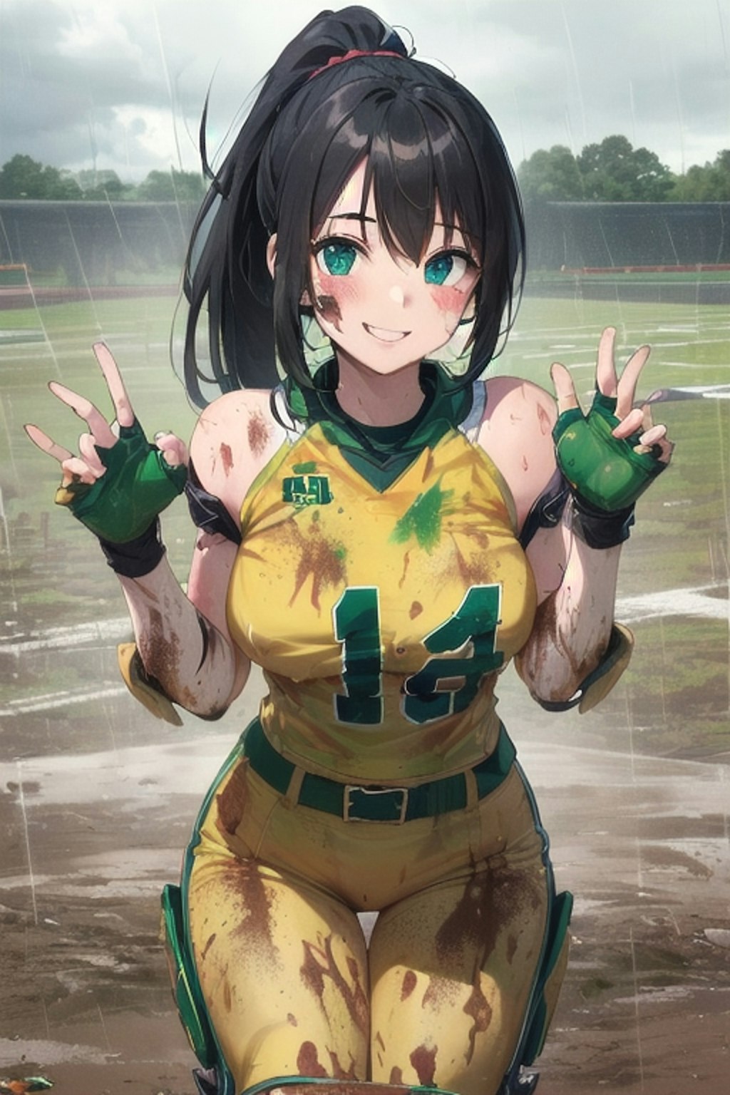 🏈泥まみれの女子アメフト 67(+今日は自分の誕生日!)