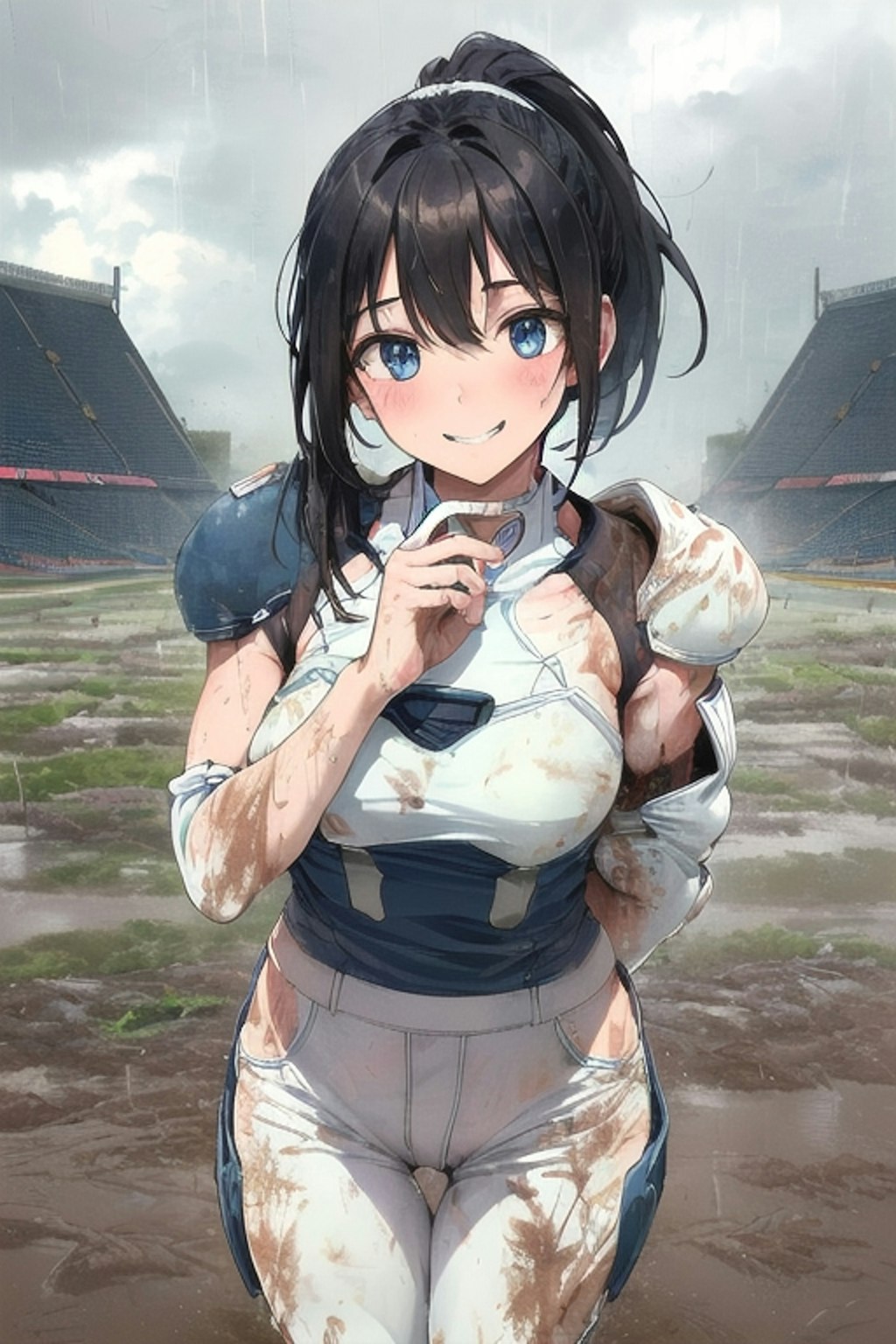 🏈泥まみれの女子アメフト 67(+今日は自分の誕生日!)